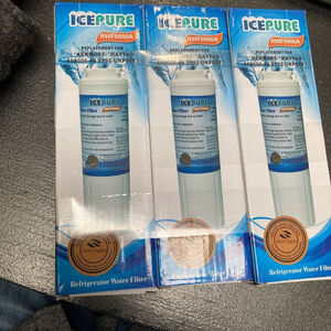 3 Golden IcePure Refrigerator Water Filters RWF0900A Kenmore Maytag 469006-46999